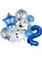 Frozen Elsa Olaf 2 Yaş Balon Set Karlar Ülkesi Elsa Olaf Konsept Doğum Günü Folyo Balon Set 1