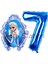 Frozen Elsa Konsept 7 Yaş Balon Set Karlar Ülkesi Tema Doğum Günü Folyo Balon Set 1