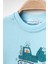 Iş Makinası Baskılı Erkek Bebek Pijama Takımı 74171 3