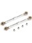 Cnc Metal Direksiyon Çekme Çubuğu Seti 1/5 Losı 5ıve-T 5t Rovan Lt Rc Oyuncak Arabalar Parçaları, Gümüş (Yurt Dışından) 2