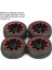 1/10 Rc Araba Yarışı Lastikleri Yolda Touring Drift Araba Lastiği Tekerlek Tamiya TT01 TT02 Ta-06 Xv-01 Ptg-2 Hpı Wr8 Kyosho Hsp (Yurt Dışından) 3