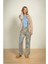 Belin Mavi Viscose Pantolon 5