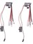 2 Adet 320A Fırçalanmış Fırça Hız Kontrol Cihazı Esc/w Ters Rc Araba Tekne Için 1/8 1/10 (Yurt Dışından) 1