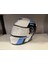 Kask Shıro Discover Spower Parlak Beyaz/mavi/lacivert 1