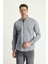 Uzun Kol Slim Fit Dar Kesim Oxford Pamuk Gömlek 1