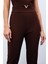 Bel Aksesuarlı Pantolon - Kahve 3