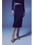 Parlak Kalem Etek - Lacivert 4