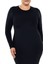 Plus Size Şekillendiren Midi Elbise 3