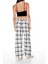 Ekose Desenli Pijama Altı 4