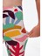 Cutouts Foliage Kız Çocuk Desenli Diz Altı Tayt Kapri 3