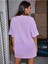 Minik Kelebek Baskılı Oversize T-Shirt Salaş Boyfirend 2