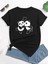 Aşık Pandalar Baskılı Oversize T-Shirt Salaş Boyfirend 1