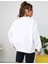 Ayıcık Baskılı Kadın Oversize Salas Sweatshirt 2