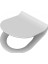 Idevit Alfa Ultra Ince Duroplast Yavaş Kapanan Klozet Kapağı 53-02-06-007 1