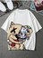 Crazy Bear Baskılı Oversize Erkek T-Shirt Salaş Boyfirend 1