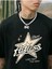 Stars Baskılı Oversize Erkek T-Shirt Salaş Boyfirend 2