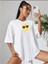 Gözlüklü Emoji Ünisex T-Shirt Oversize Salas Boyfriend 3