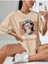 Intense Felling Baskılı Kadın Oversize Salas T-Shirt Boyfriend 3
