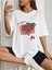 Kiraz Baskılı Oversize T-Shirt Salaş Boyfirend 1