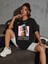 Inci Küpeli Kız Baskılı Oversize T-Shirt Salaş Boyfirend 2