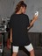 Inci Küpeli Kız Baskılı Oversize T-Shirt Salaş Boyfirend 3