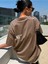Kadın Cherısh Tıme Effect Baskılı Oversize Salaş T-Shirt Boyfriend 3