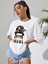 Mama Leopar Baskılı Oversize T-Shirt Salaş Boyfirend 3