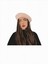 Brown Hair Woman Baskılı Kadın Oversize Beyaz Salas T-Shirt Boyfriend 3