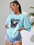 Bad Butterfly Baskılı Oversize T-Shirt Salaş Boyfirend 1