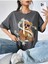 Dolar Bear Baskılı Oversize T-Shirt Salaş Boyfirend 3