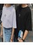 Kalp Baskılı 2'li Takım Kombin Oversize Salas T-Shirt Boyfriend 1