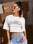 Crop Los Angeles Baskılı 1
