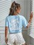 Kadın Crop Oversize Good Thıngs Baskılı 5
