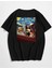 Unisex Mona Lisa Baskılı Oversize T-Shirt 1