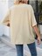 Bej Oversize T-Shirt Wild Baskılı 3