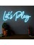 Let's Play Neon LED Işıklı Tablo 1