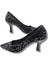 Stralende Kadın Leopar Desenli Stiletto - Stralende - Siyah - 37 4