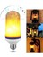 2 Adet 220 Volt 5 Watt Alev LED Ampül 3 Farklı Mod E27 Duy Iç Mekan 2