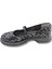 Allure - Şık ve Konforlu Kadın Leopar Desenli Babet - Allure - Siyah - 37 5