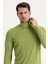 Balıkçı Yaka Slim Fit Dar Kesim Desenli Pamuklu Triko Kazak 1