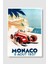 1937 Monaco Araba Poster Çerçevesiz Yüksek Kalite Araba Afiş Duvar Poster 1