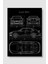 Audi Rs3 2017 Blueprint Araba Poster Çerçevesiz Yüksek Kalite Araba Afiş Duvar Poster 1