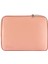 13” - 14" İnç Su Geçirmez, Vegan Deri Ve Fermuar Özellikli Macbook & Tablet & Laptop Çantası (Pudra) 4