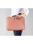13” - 14" İnç Su Geçirmez, Vegan Deri Ve Fermuar Özellikli Macbook & Tablet & Laptop Çantası (Pudra) 5