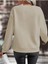 Kadın V-Yaka Oversize Sweatshirt 3