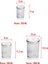 12'li Barok Yuvarlak 3 Boy Kavanoz Seti & Saklama Kabı & Erzak Kabı (4*1000 ml, 4*500 ml,4*250 ml) 4