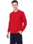 Polo Yaka Kırmızı Sweat 1