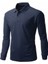 Polo Yaka Lacivert Sweatshirt 2
