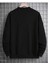 Minimal Baskılı Erkek Bisiklet Yaka Ünisex Oversize Sweatshirt 2