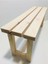 Natural Ahşap Bank Wooden Bench 1
